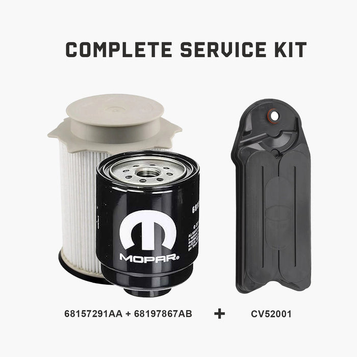 Mopar Fuel & CCV Filter Service Kit for Ram 6.7L Cummins